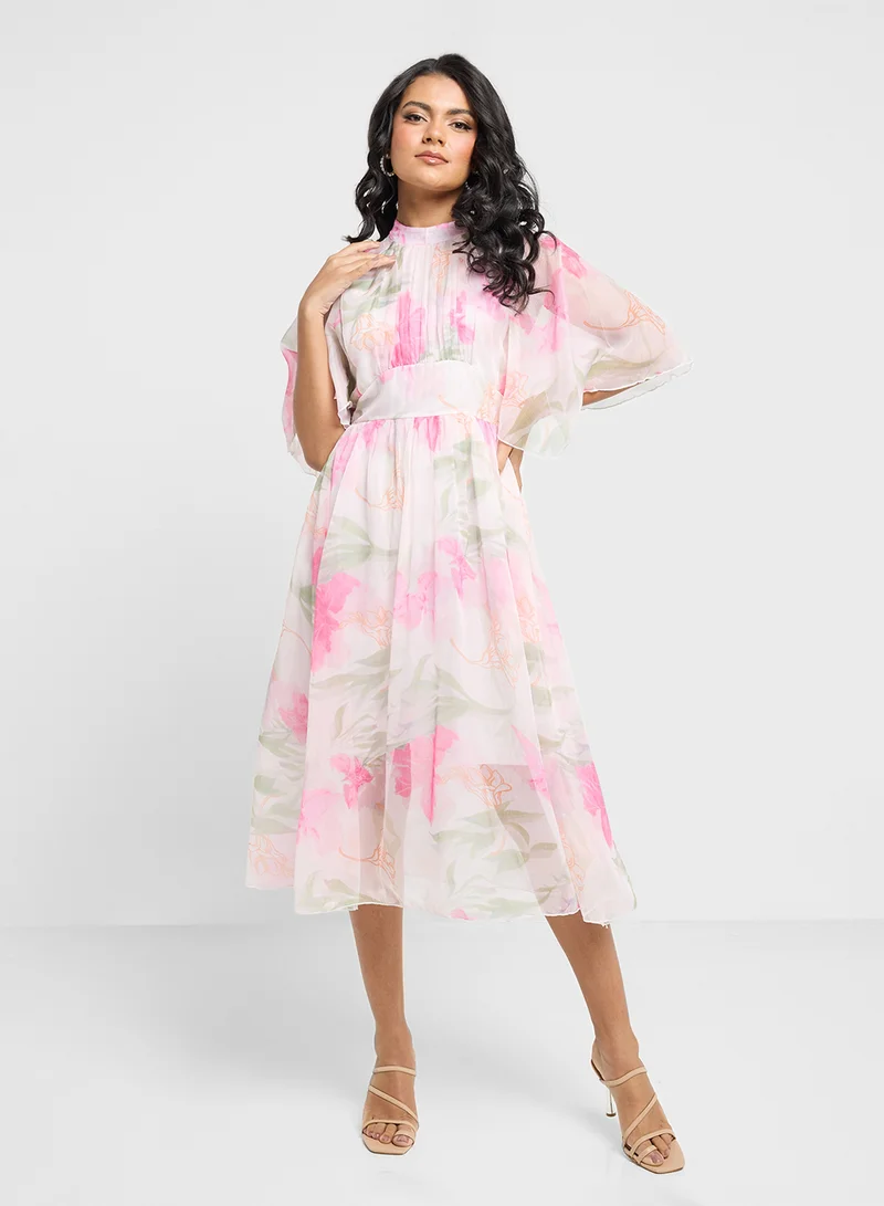 ELLA Floral Print Dress