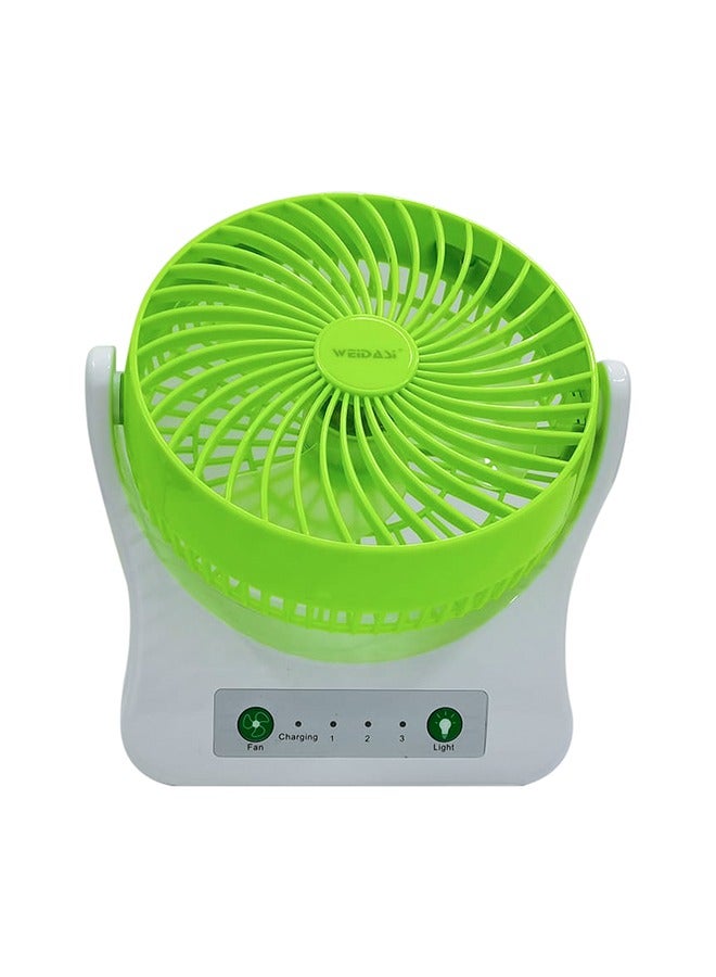 WEIDASI Rechargeable Emergency Fan with Light Weidasi WD-202 - Car Fan, Office, Home, Outdoor - Image 5