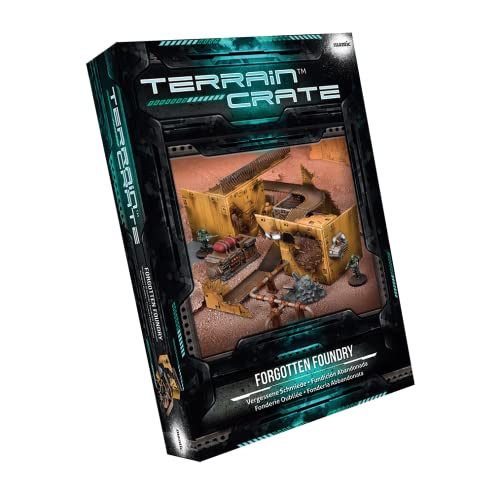 Mantic MGTC201 Forgotten Foundry Terrain Crate Set, Brown - Image 1
