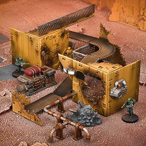Mantic MGTC201 Forgotten Foundry Terrain Crate Set, Brown - Image 2