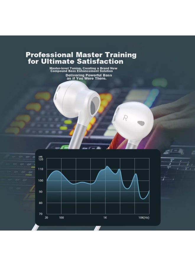 Dooseyuon Vivo Wired Earphones Type-c Compatible With X200, 100s, S20, S19, S18, S17, S16, X90, X80 Pro, S15e, S12, S10, 9, X70 For Gaming And Pubg - Image 2