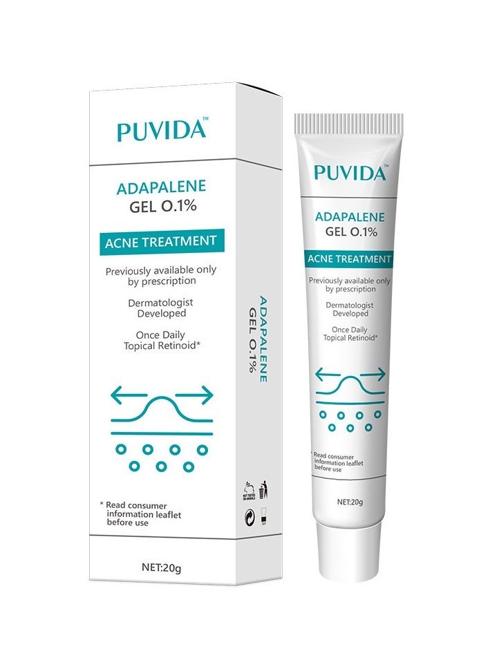 PUVIDA Acne Treatment Acne Control Cream for Face - Acne Gel Fast Absorbing Spot Treatment - Reduces Blemishes & Breakouts - Without Over Drying - Image 1