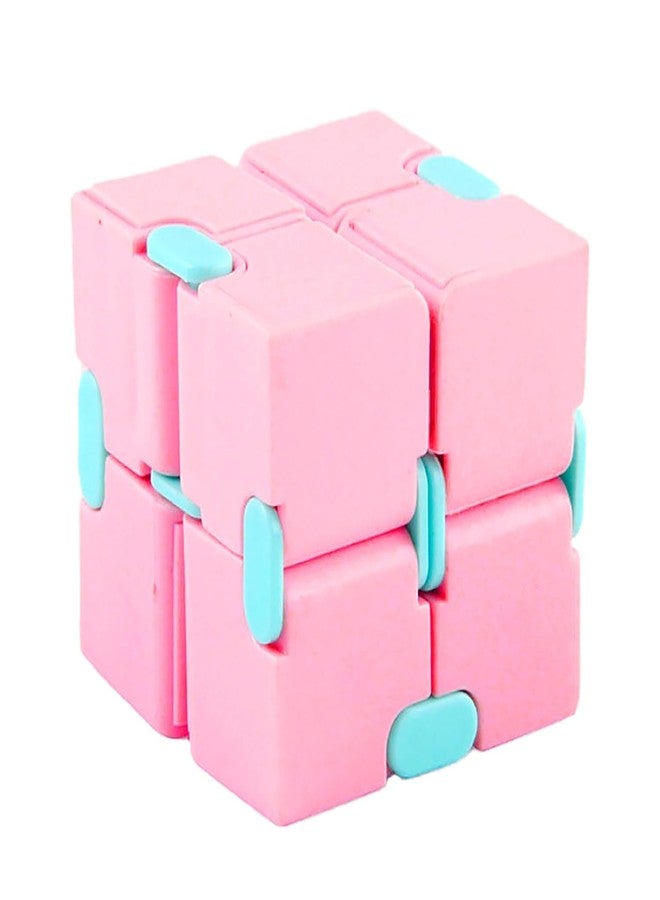 ZELVO Flip, Turn and Spin Mini Infinity Cube Toy for Kids, Teens and Adults | Stress and Anxiety Relief | Featherlight Fidget Sensory Tool | Long Hours Play Toy - Image 1