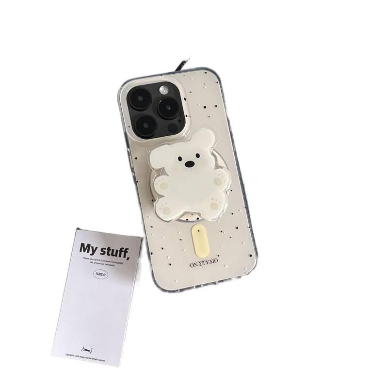 MagSafe Case | TPU | Drop Protection | Kickstand | Polka Dot | Shockproof Cover for iPhone 14 / 14 Plus / 14 Pro / 14 Pro Max - Image 5