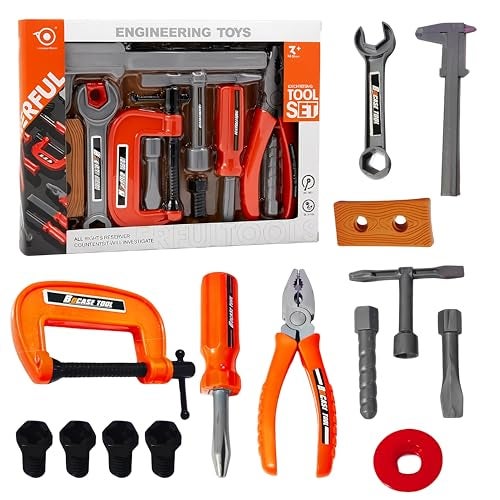 FunBlast Tool Kit Set Toy for Kids, Set of 29 Pcs; Little Engineer Tool Kit Toys, Pretend Play Toys for Boys, Role Play Toys for Toddlers, Learning Toy for Boys, Children (29 Pcs; Multicolor) - Image 1