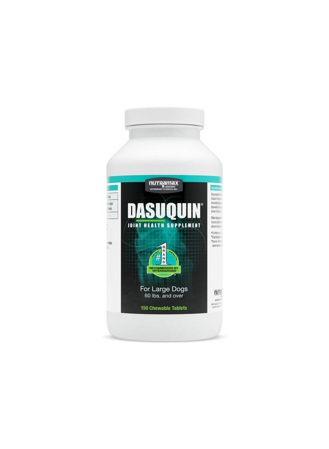 Dasuquin Nutramax Dasuquin Joint Health Supplement For Large Dogs  With Glucosamine, Chondroitin, Asu, Boswellia Serrata Extract, Green Tea Extract, 150 Chewable Tablets - Image 1