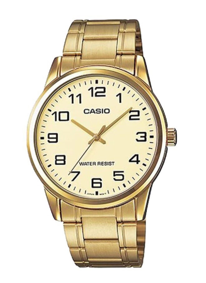 CASIO - Stainless Steel Analog Wrist Watch MTP-V001G-9BUDF - Image 1