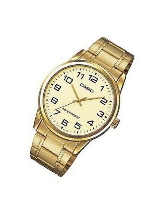 CASIO - Stainless Steel Analog Wrist Watch MTP-V001G-9BUDF - Image 1