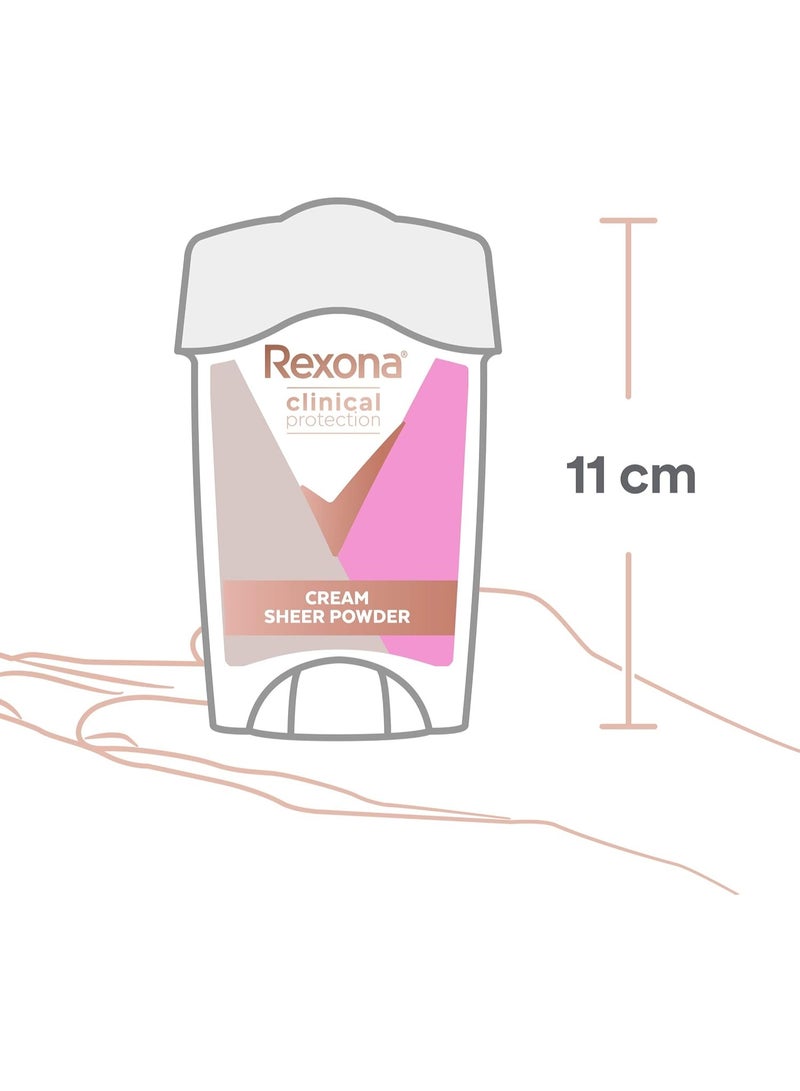 Rexona Confidence Deodorant for Women Maximum Protection Antiperspirant 45ml (Pack of 3) - Image 4