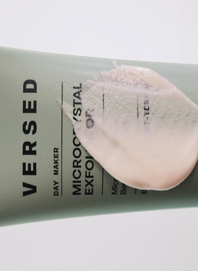 Versed Day Maker Microcrystal Exfoliating Cleanser - Creamy Facial Wash Helps Clear Dead Skin Cells - Microcrystalline, Biodegradable Alternative to Microbeads - Vegan (3 fl oz) - Image 5