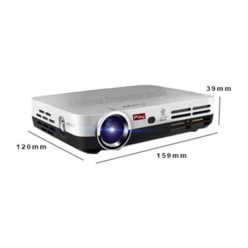 Play P6 3D 4k UHD Smart Projector for Personal Home Theater (3840 x 2160) (Auto Focus) (4D Keystone) (Screen Fit) (Digital Zoom) (9500lm) (Airplay/DLNA/Mirroring) (Specialty Real 3D Active) - Image 2