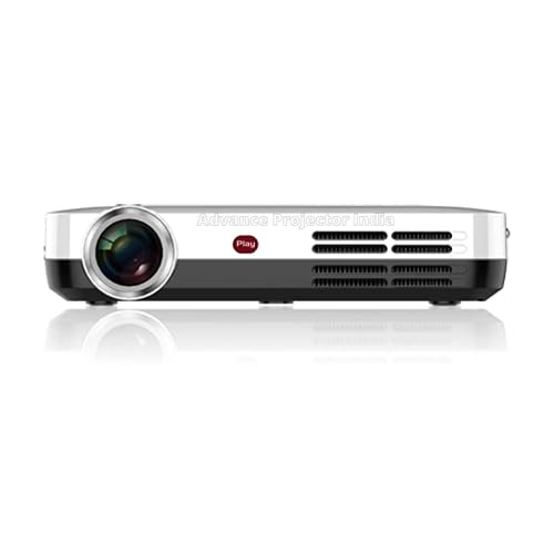 Play P6 3D 4k UHD Smart Projector for Personal Home Theater (3840 x 2160) (Auto Focus) (4D Keystone) (Screen Fit) (Digital Zoom) (9500lm) (Airplay/DLNA/Mirroring) (Specialty Real 3D Active) - Image 1