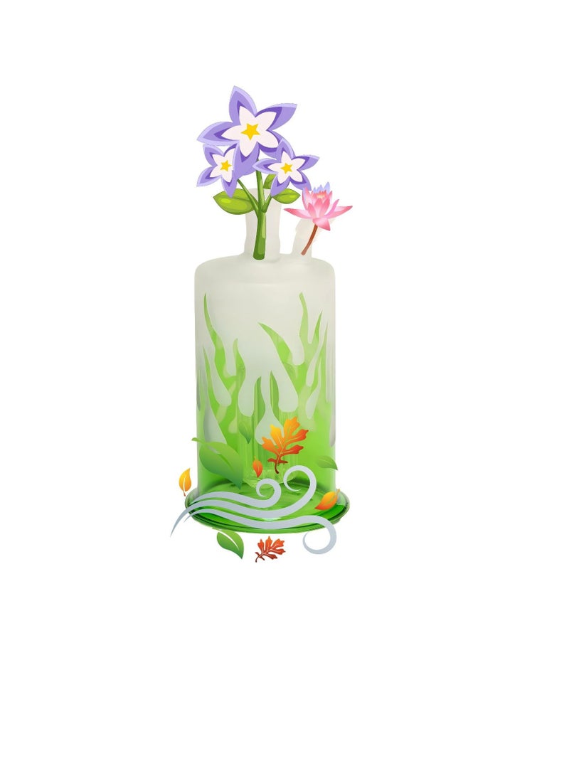 Premium Heat Resistant Glass Vase Oil Lamp Bottle Medical Grade High Borosilicate Material for Long lasting Use
