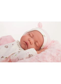PlayandDream Sleepy Moon Newborn with cushion Silicon Baby Doll  - Image 3