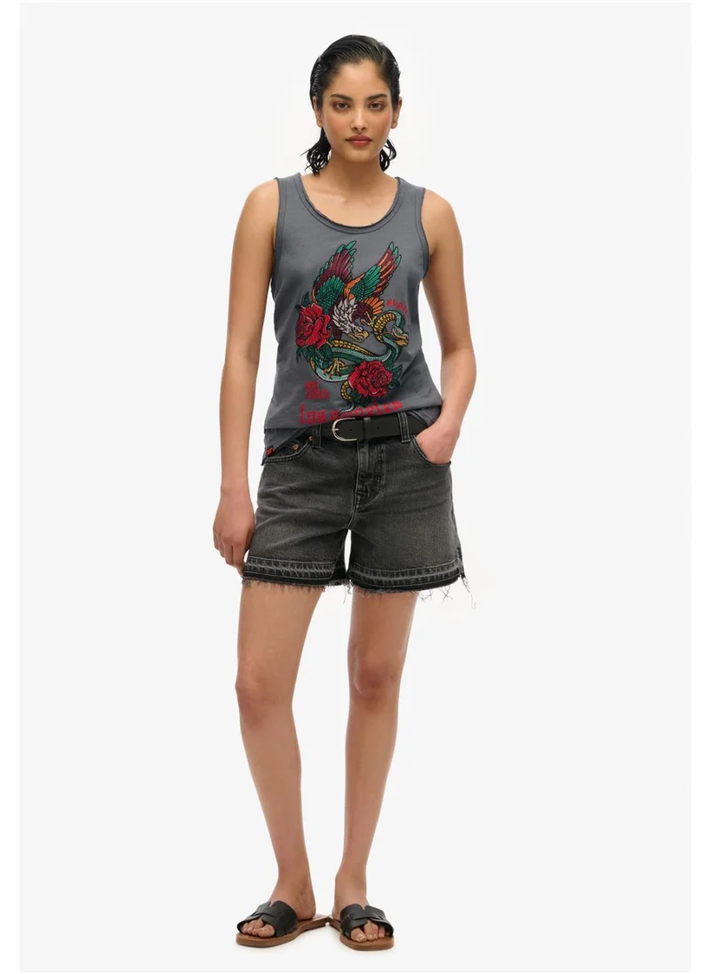 Superdry Neo Trad Tattoo Scoopneck Tank