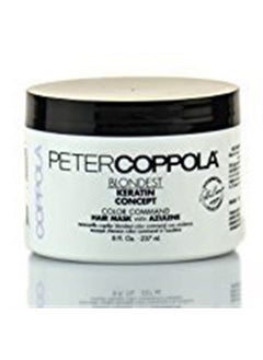 Peter Coppola Peter Coppola Color Command Blonde Hair Mask with Azulene - Blonde Toning, Removes Yellow, Keratin Safe, Damage Repair, Smoothing Deep Conditioning Mask (8 OZ) 