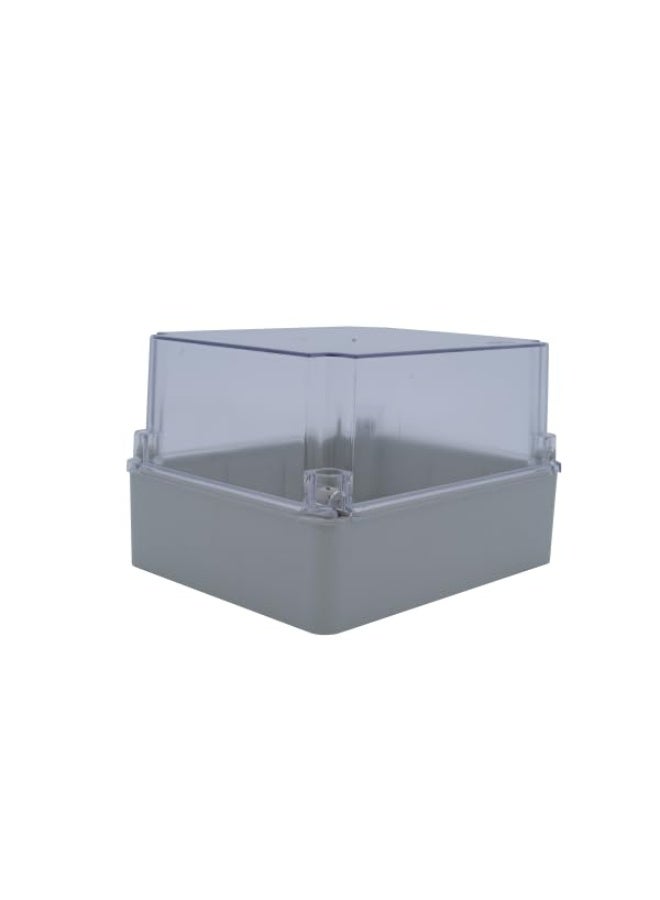 HASANAT ESSENTIALS صندوق التوصيل من هسنت أساسيات بلاستيك ABS مقاوم للماء IP67 (IP67 310 × 230 × 180 مم شفاف) - Image 1
