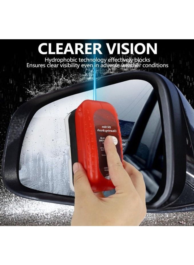 Automotive Oil Film Cleaning Brush, Glass Cleaning Board, Car Windshield Cleaner & Remover, Powerful Visual Effect Enhancer - Image 5