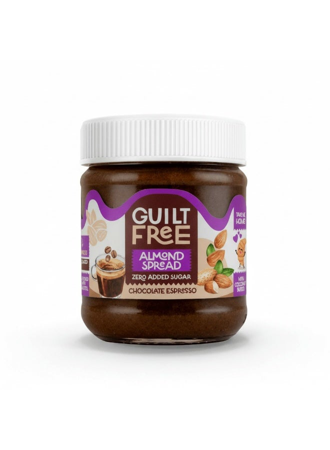 Guilt free Almond Spread -200G-Espresso Creme