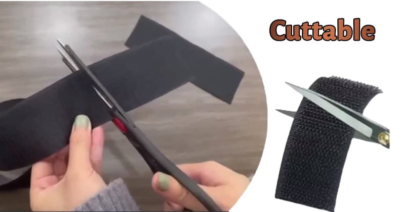 TurtleGrip, Self Adhesive Hook Tape Roll (Without loop tape) & Thumbnails with Strong Glue for Magnetic Door Net & Window Net Replacement Accessory (Black, 20mm width x 6 meters) - Image 5
