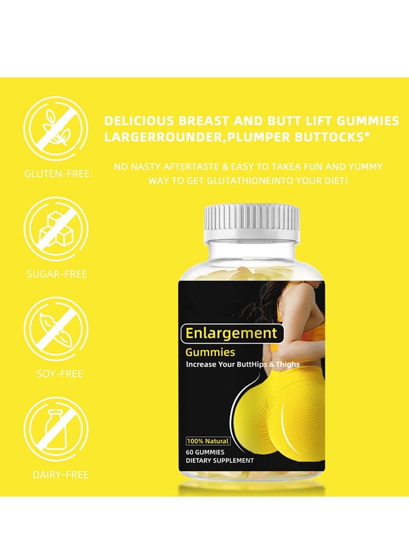 BBL - Body Curve Gummies Women's Lift Gummies Health Support Dietary Supplement 60 Gummies - Image 1