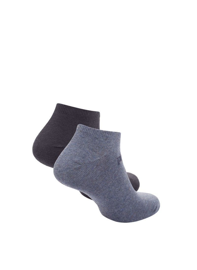 Plain Unisex Sneaker Trainer Socks 2 Pack