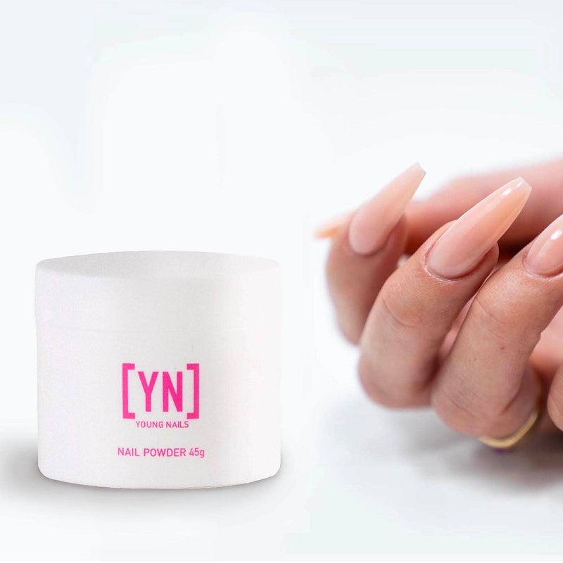 Young Nails Acrylic Core Powder - Self-Leveling Acrylic Nail Powder, Clear Nude Pink White Acrylic Powder for Nail Extenstion, Professional Grade, Superior Adhesion, Color - Pink, 45g - Image 5
