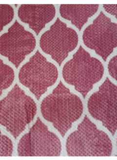 T G H Super Soft Flannel Plush Throw Blanket - Pineapple Checked, Single Size (160x220 cm) for Bed and Sofa, Cozy and Comfortable  - Image 2