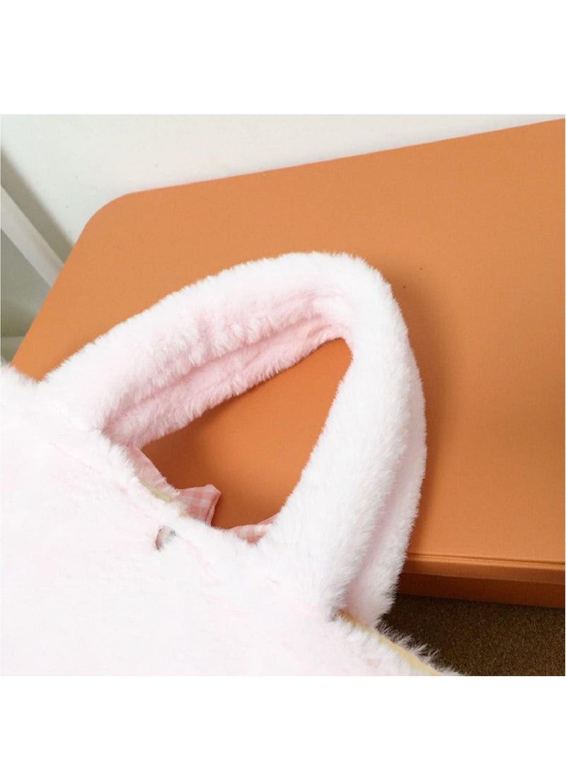 Cute Girls Plush Bag Handbag Mini Stuffed Animal Bag Suitable for Birthday Gifts School Bags School Supplies (Melody Bags)  - Image 4