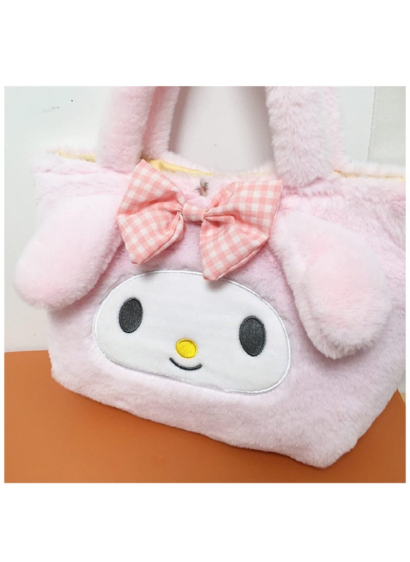 Cute Girls Plush Bag Handbag Mini Stuffed Animal Bag Suitable for Birthday Gifts School Bags School Supplies (Melody Bags)  - Image 2