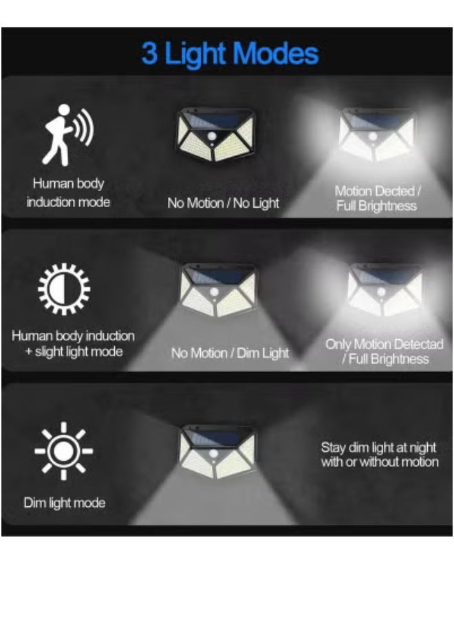 JAJEEK 6 Pack Solar Outdoor LED Lights with Light Reflector – Waterproof, Energy-Efficient, Motion-Sensing, for Front Door, Yard, Garage, Deck, Patio Lighting | Outdoor Garden Security Lights | Weather-Resistant, Long-Lasting, Easy Installation - Image 2