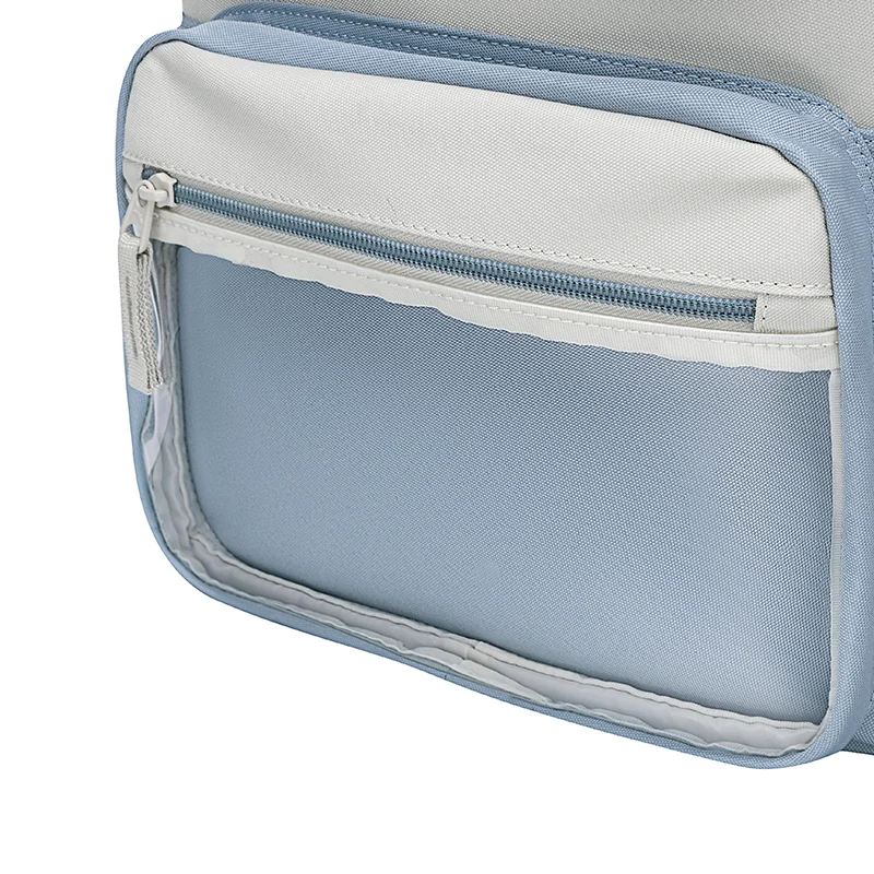 ANTA L.Blue/L.Grey/Pink Unisex Large Capacity Backpack in Pink and Blue – Lifestyle  | Best Price UAE