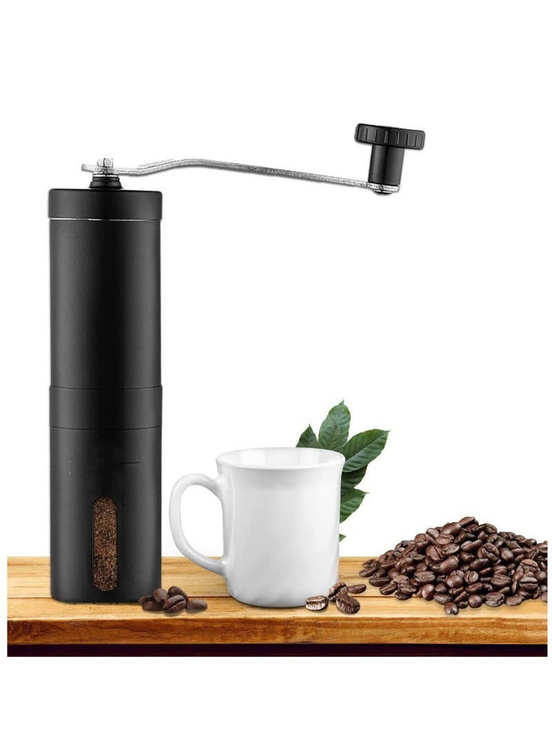 HOMESTAR Manual Coffee Bean Grinder Standard Black Portable Coffee Grinder Mill and Coffee Grinder for Household Portable for Travel Convenient  - Image 3
