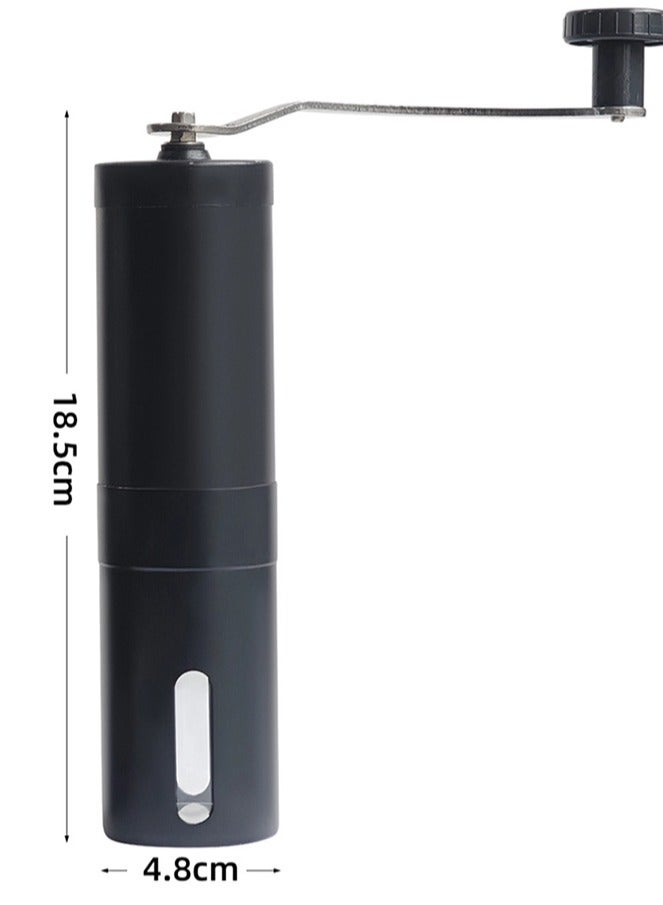 HOMESTAR Manual Coffee Bean Grinder Standard Black Portable Coffee Grinder Mill and Coffee Grinder for Household Portable for Travel Convenient  - Image 4