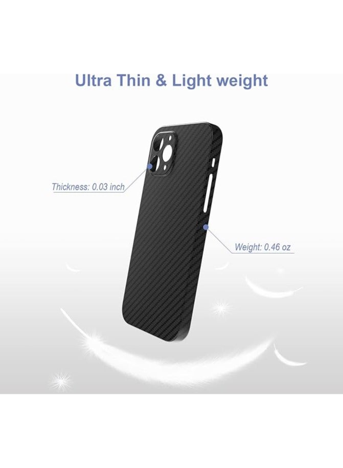 iPhone 15 Pro Case Carbon Textured Real Aramid Fiber Ultra Thin Durable Anti-Drop Cover Lens Protection - Image 2