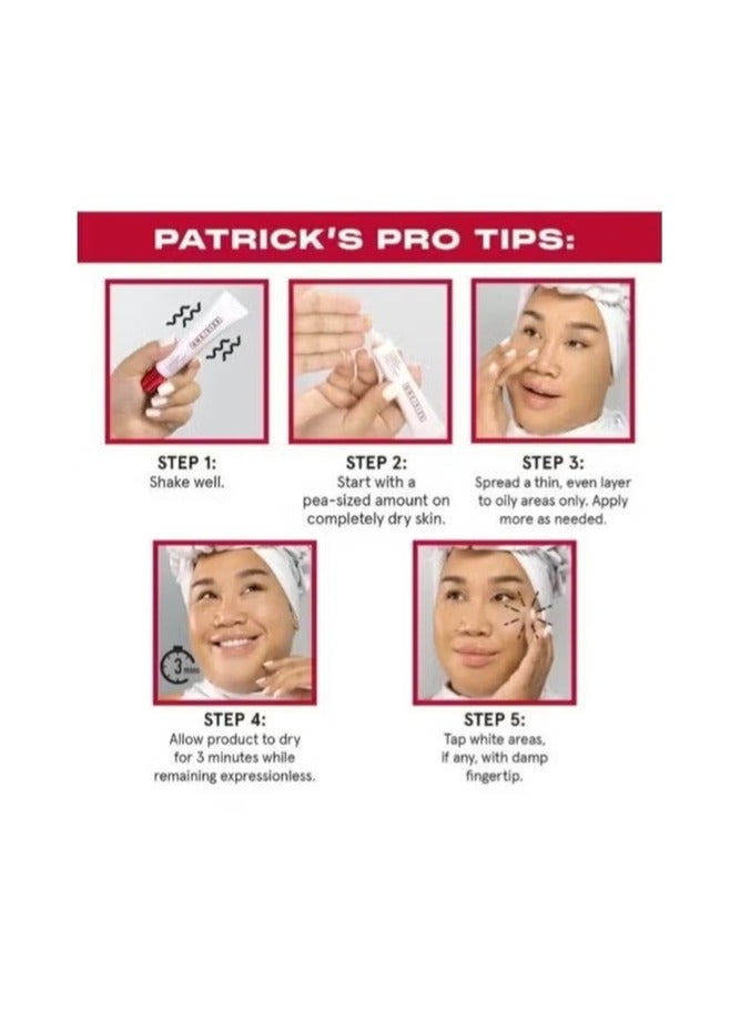 وان سايز برايمر الوجه للتحكم في الزيوت من ون سايز، 30 مل - برايمر مكياج مطفي يدوم طويلاً للبشرة الدهنية والمختلطة، يخفي المسام، قاعدة ناعمة لثبات مكياج يدوم طوال اليوم - Image 4