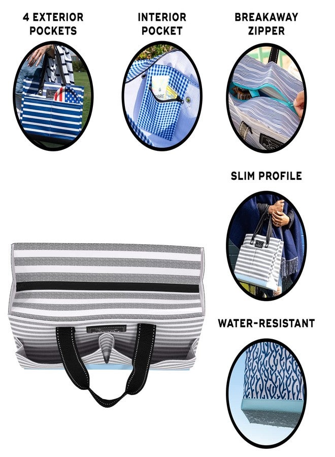 سكاوت حقيبة تسوق SCOUT Uptown Girl، حقيبة تسوق خفيفة الوزن متعددة الاستخدامات مع 4 جيوب خارجية، من Oxford News، متوسطة الحجم - Image 4