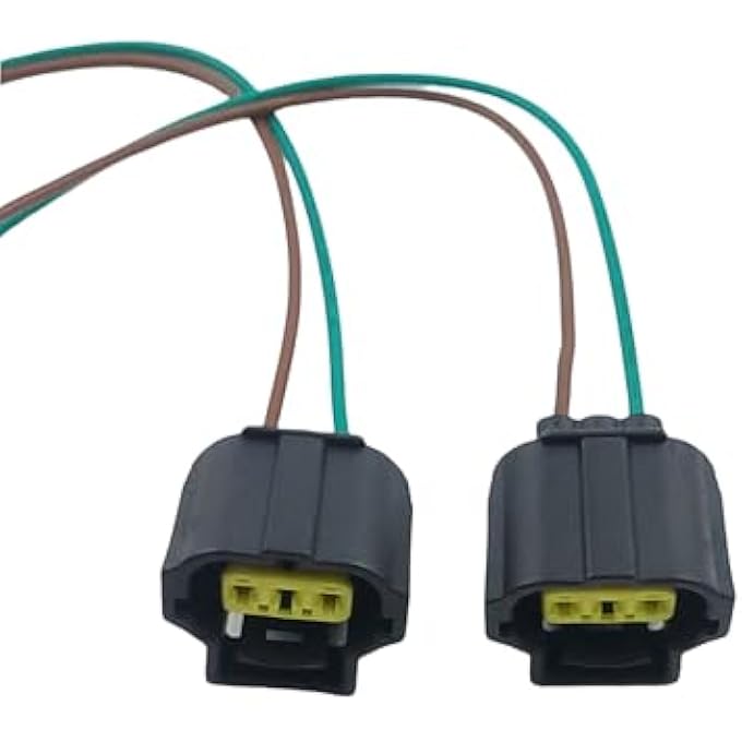 Narcilors 2 Pcs 8 Inch Alternator Regulator Plug Harness Lead Repair Pigtail Replacement for Ford F250 F350 6.0L 7.3L 1998-2007 - Image 3