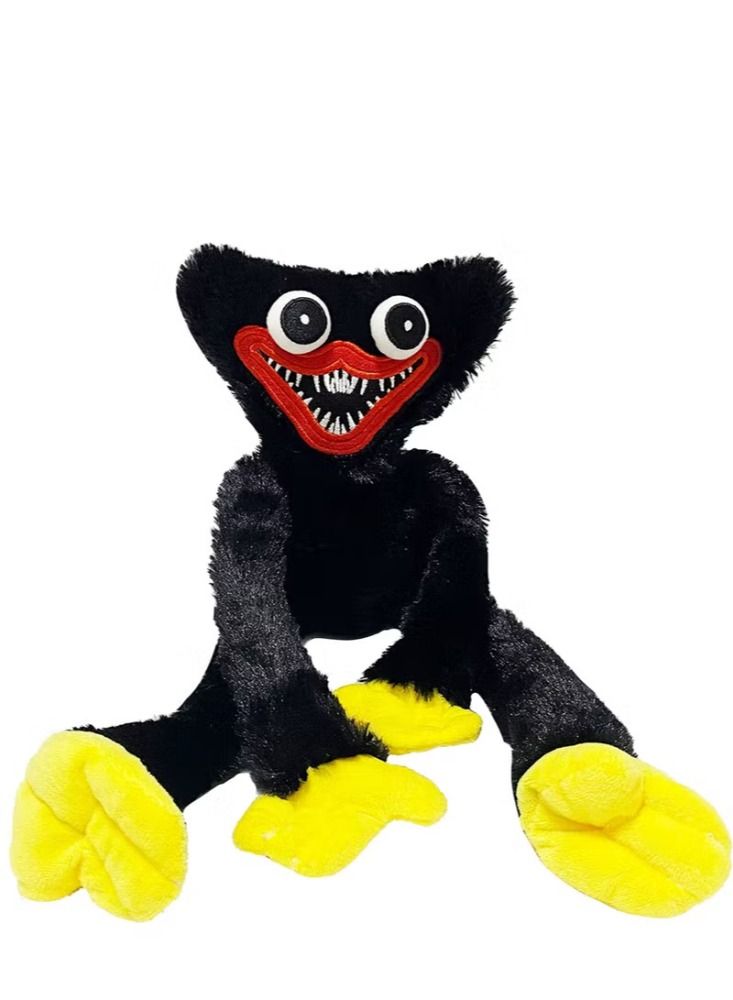 Poppy Playtime Huggy wuggy Plush Toy (Black) - Image 1