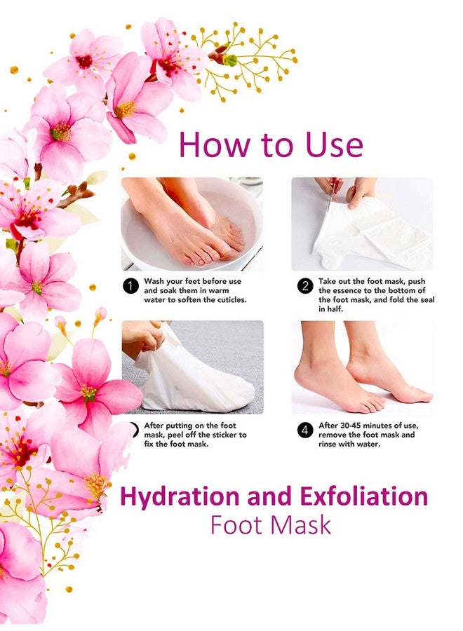 Masking Hydrating and Deep Moisturisation Foot Mask for Smooth Foot (Pack 4) 80g - Image 5