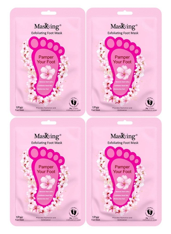 Masking Hydrating and Deep Moisturisation Foot Mask for Smooth Foot (Pack 4) 80g - Image 1
