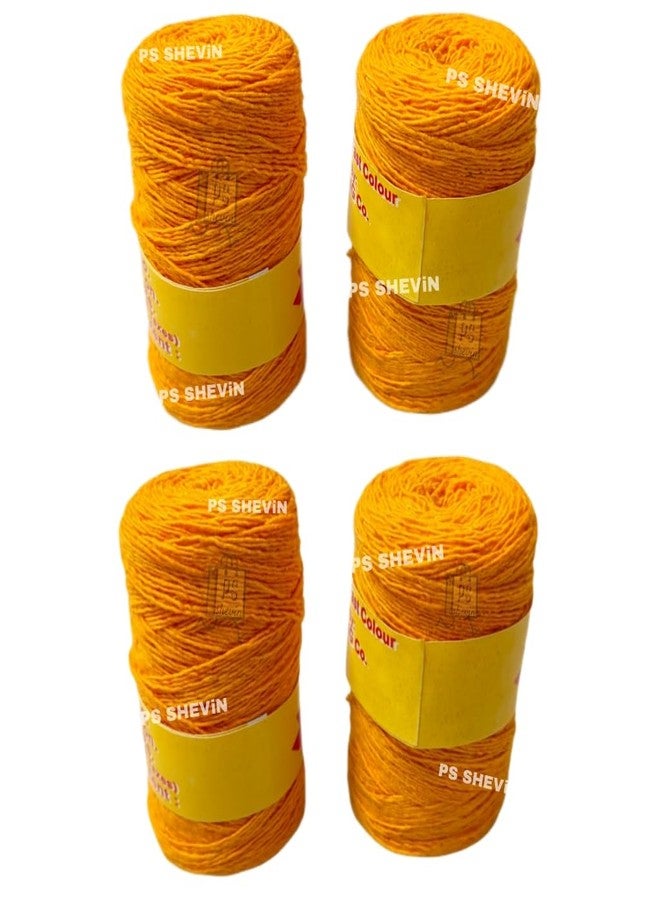 Pila Kalawa Raksha Sutra Dhaga 100% Cotton Sacred Thread Hindu Moli Pasupu Thadu, Religious Peela Dhaga || Pooja Mauli Yellow Colour Puja Kalawa for Hand |FN_R877