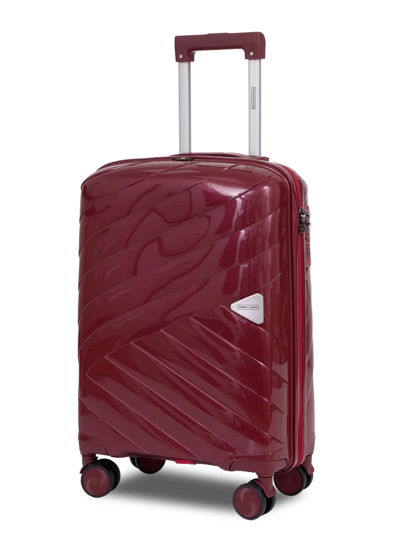 بارا جون Parajohn Waves 1 Piece Cabin Size 20 inches Polypropylene Luggage Trolley 55cm