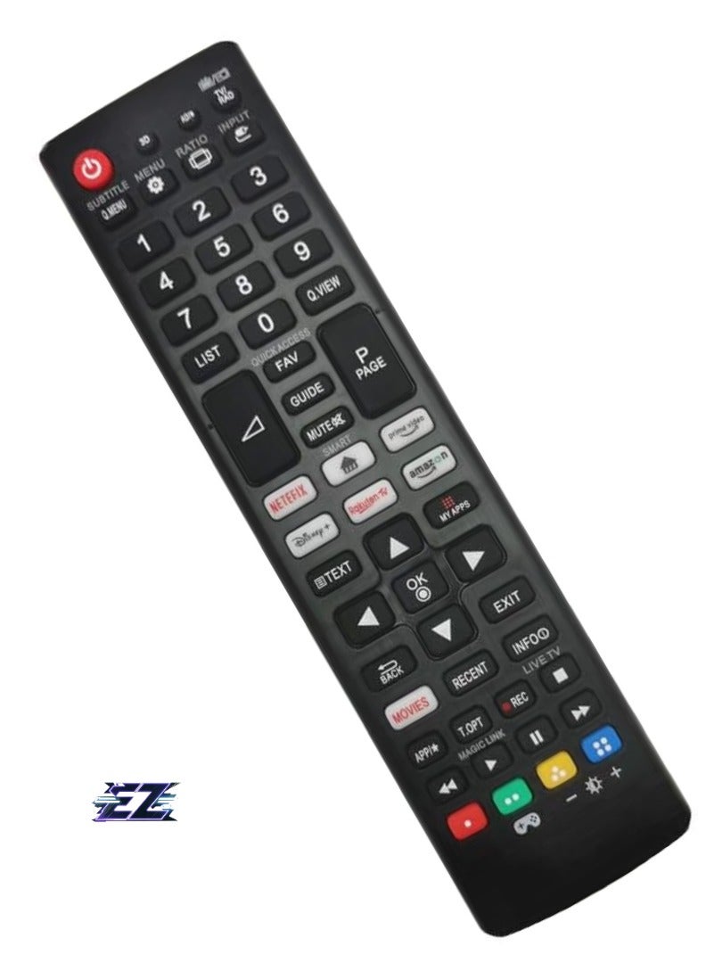 ELTRAZONE Replacement Remote Control for LG TV – Compatible with LG Smart TV Models 32LH590U, 32LH604V, 43LH630V, 49LH590V, 49UH603V, 49UH6109, 49UH610V, 49UH620V, 49UH661V, 50UH635V, 55UH6159 – Battery Included - Image 2