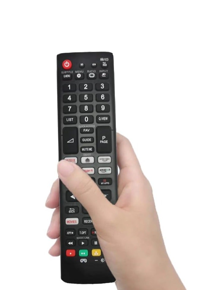 ELTRAZONE Replacement Remote Control for LG TV – Compatible with LG Smart TV Models 32LH590U, 32LH604V, 43LH630V, 49LH590V, 49UH603V, 49UH6109, 49UH610V, 49UH620V, 49UH661V, 50UH635V, 55UH6159 – Battery Included - Image 3