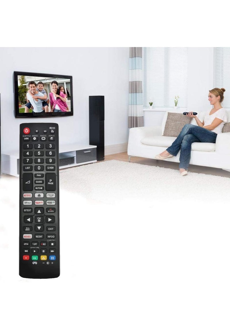 ELTRAZONE Replacement Remote Control for LG TV – Compatible with LG Smart TV Models 32LH590U, 32LH604V, 43LH630V, 49LH590V, 49UH603V, 49UH6109, 49UH610V, 49UH620V, 49UH661V, 50UH635V, 55UH6159 – Battery Included - Image 4