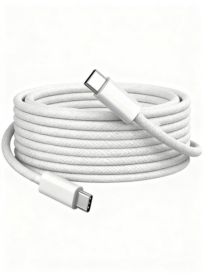 Univer Tang USB C to C Super Fast Charging Cable 240W 6.6ft, iPhone 17 16 15 Pro Max Braided Charger Cord, Type C  Cable for Samsung S25 S24 S23 S22+, MacBook 16'', iPad 12.9'', Compatible 140W/100W/60W - Image 1