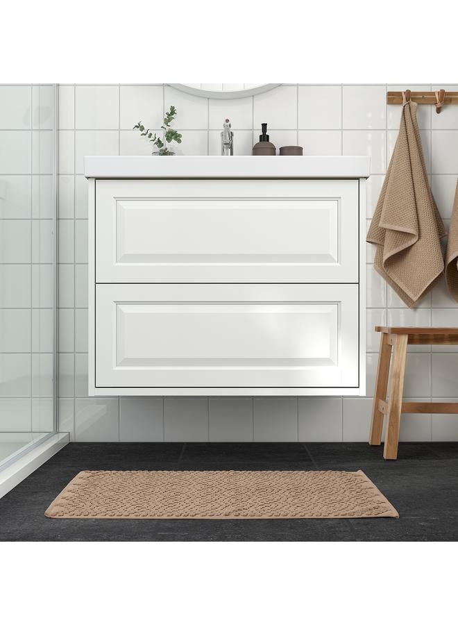 Zaboon Bath mat, beige, 50x80 cm - Image 3