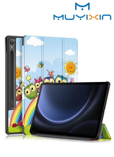 Case For Samsung Galaxy Tab S9 FE 11 Inch Slim Lightweight Trifold Stand [Auto Sleep/Wake]
