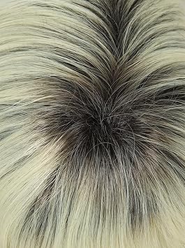 Linfairy Short Blonde Ombre Halloween Costume Cosplay Wig for Women - Image 2